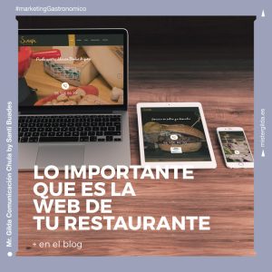 Imagen Articulo Blog La importancia de la web de tu restaurante Santi Buades Gastromarketing Marketing Gastronómico Diseño Grafico y Desarrollo Web para gastronomía